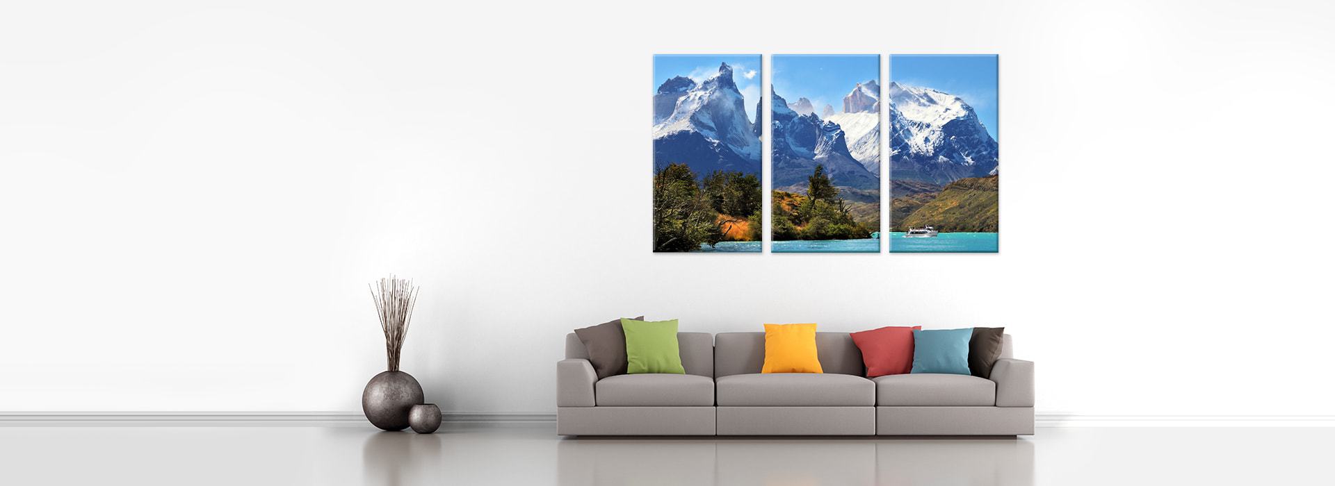 What advantages custom canvas prints offer over normal prints?