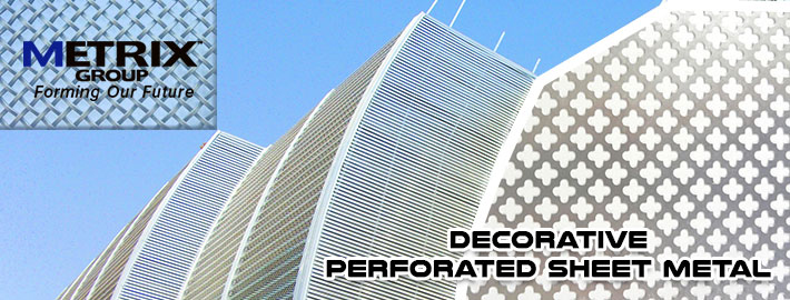 Choose decorative perforated sheet metal for your next architectural Project